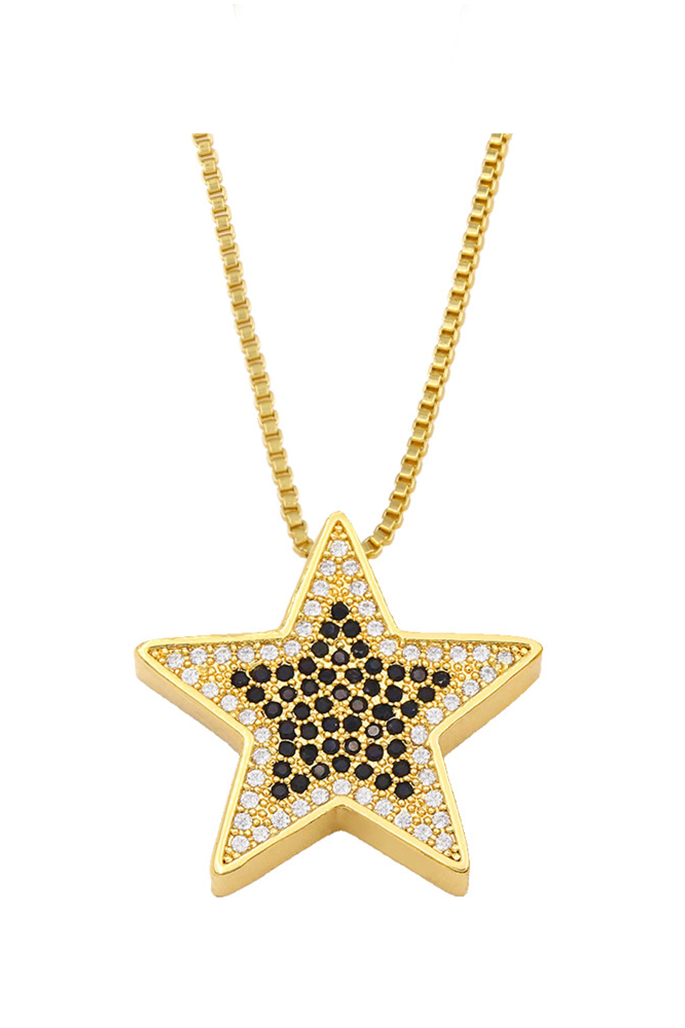 Star Cubic Zirconia Necklace N5193