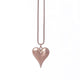 Heart Pendant Metal Necklace N5214