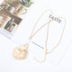 Lotus Leaf Alloy Necklace N5215