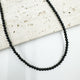 3MM Natural Stone Pearl Bead Necklace N5291