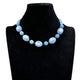 Luxury Rhinestone Bead Crystal Necklace N5419