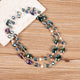 Classic Chandalier Pearl Crystal Long Necklace N5486