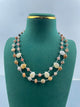 Yellow Jade Stone Necklace N5504