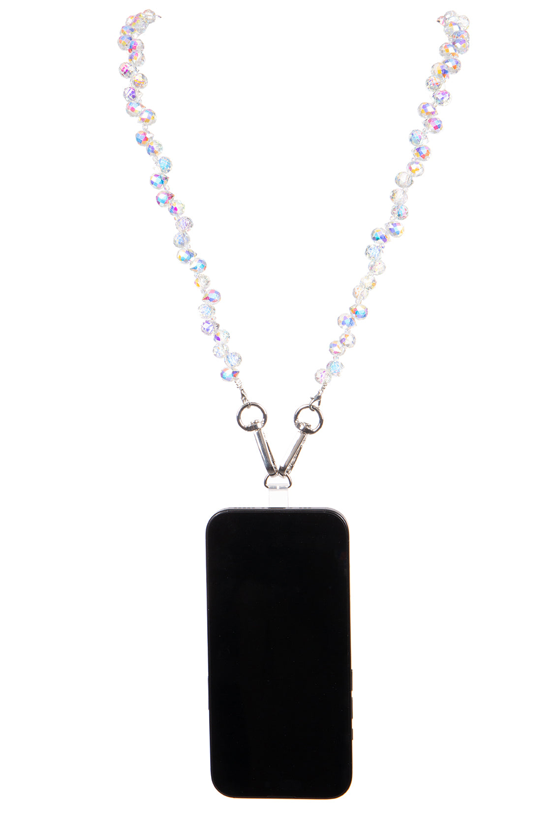 Crystal Beaded Crossbody Lanyard PC5616 - AB