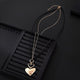 Heart Shaped Pendantl Necklace N5649