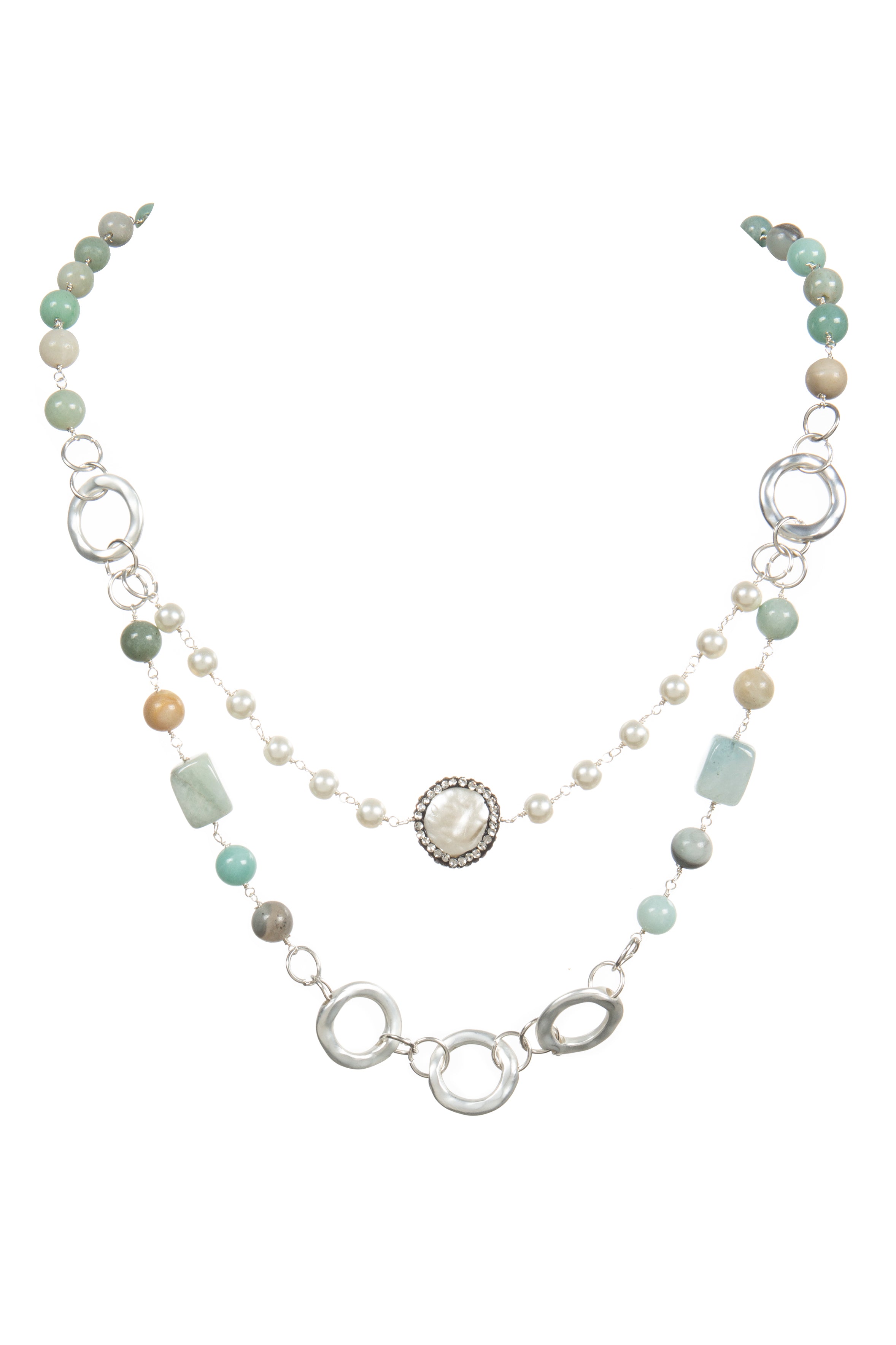 Mixed Stones Necklace Set N5652