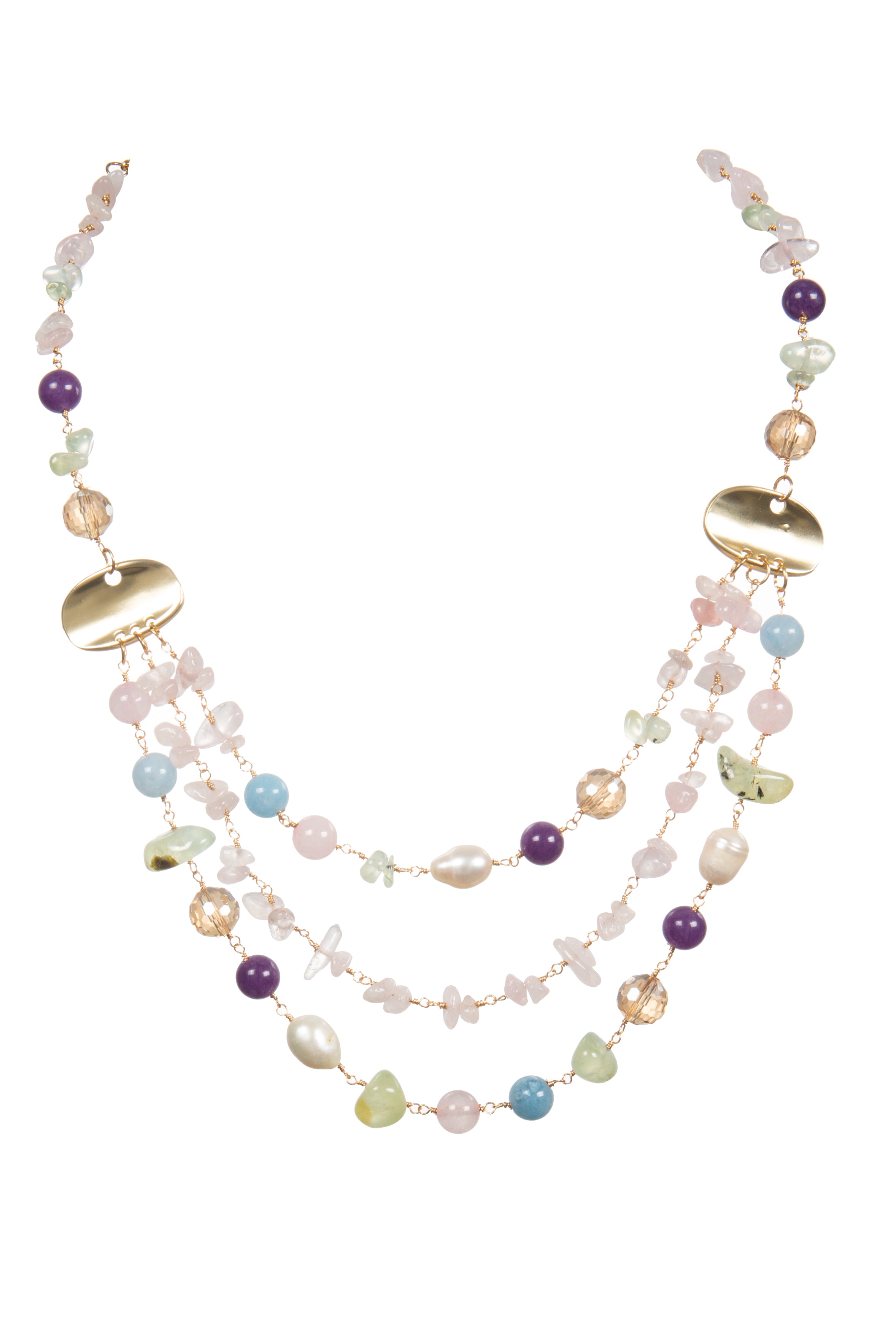 Mixed Stones Necklace Set N5653