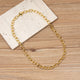 18K Gold Plated Irregular Shape Necklace N5700