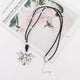 Insect Pendant Leather Necklace N5730