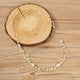 Glass Beads Pearl Alloy Necklace N5775
