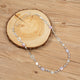 Glass Beads Pearl Alloy Necklace N5778