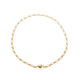 18K Gold Plated Square Necklace N5798