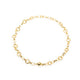 18K Gold Plated Circle Necklace N5803