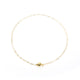 18K Gold Plated Lock Necklace N5807