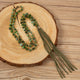 Tassel Pendant Jasper Necklace N5859