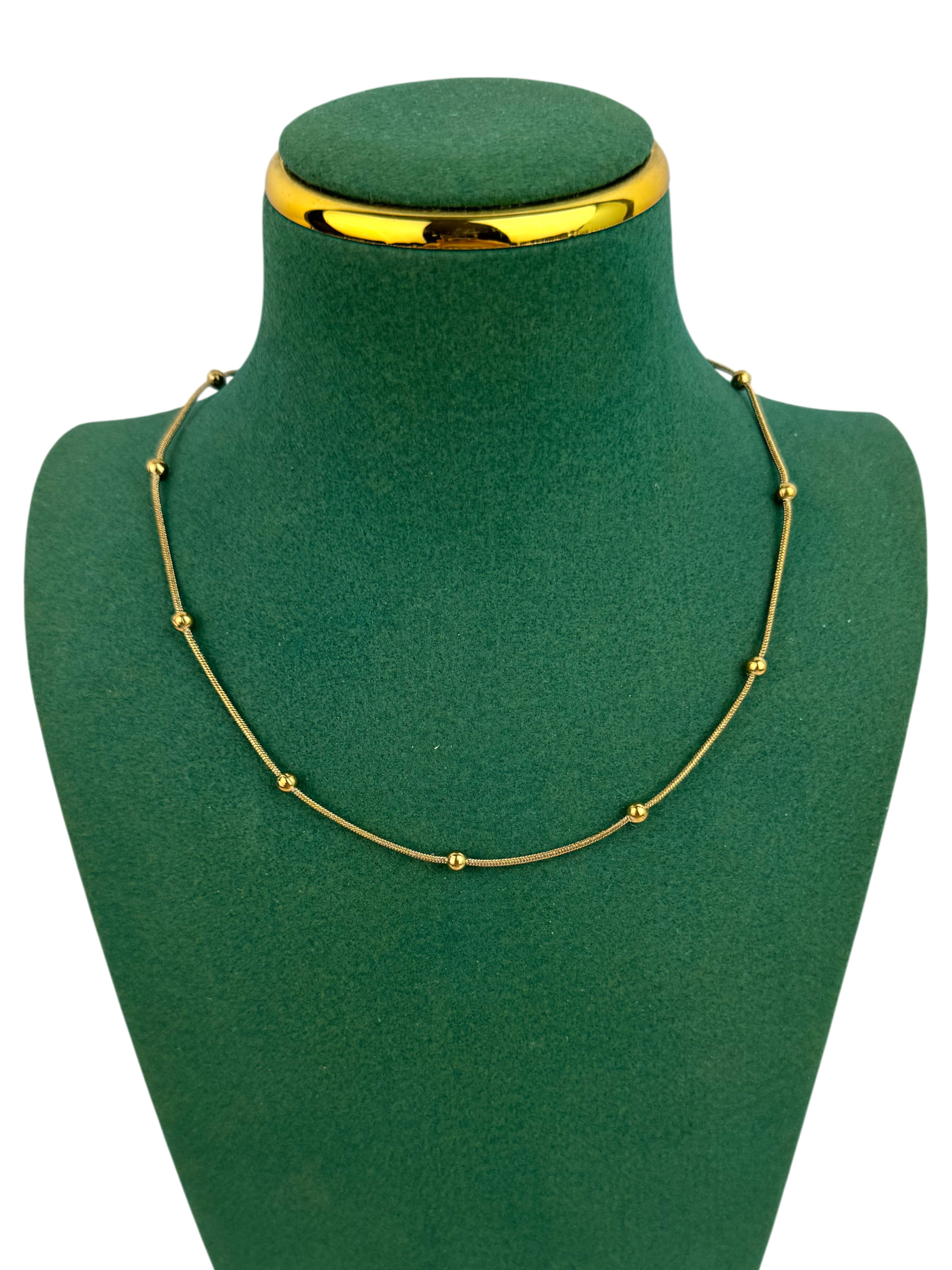 Simple Stainless Steel Necklace N5880