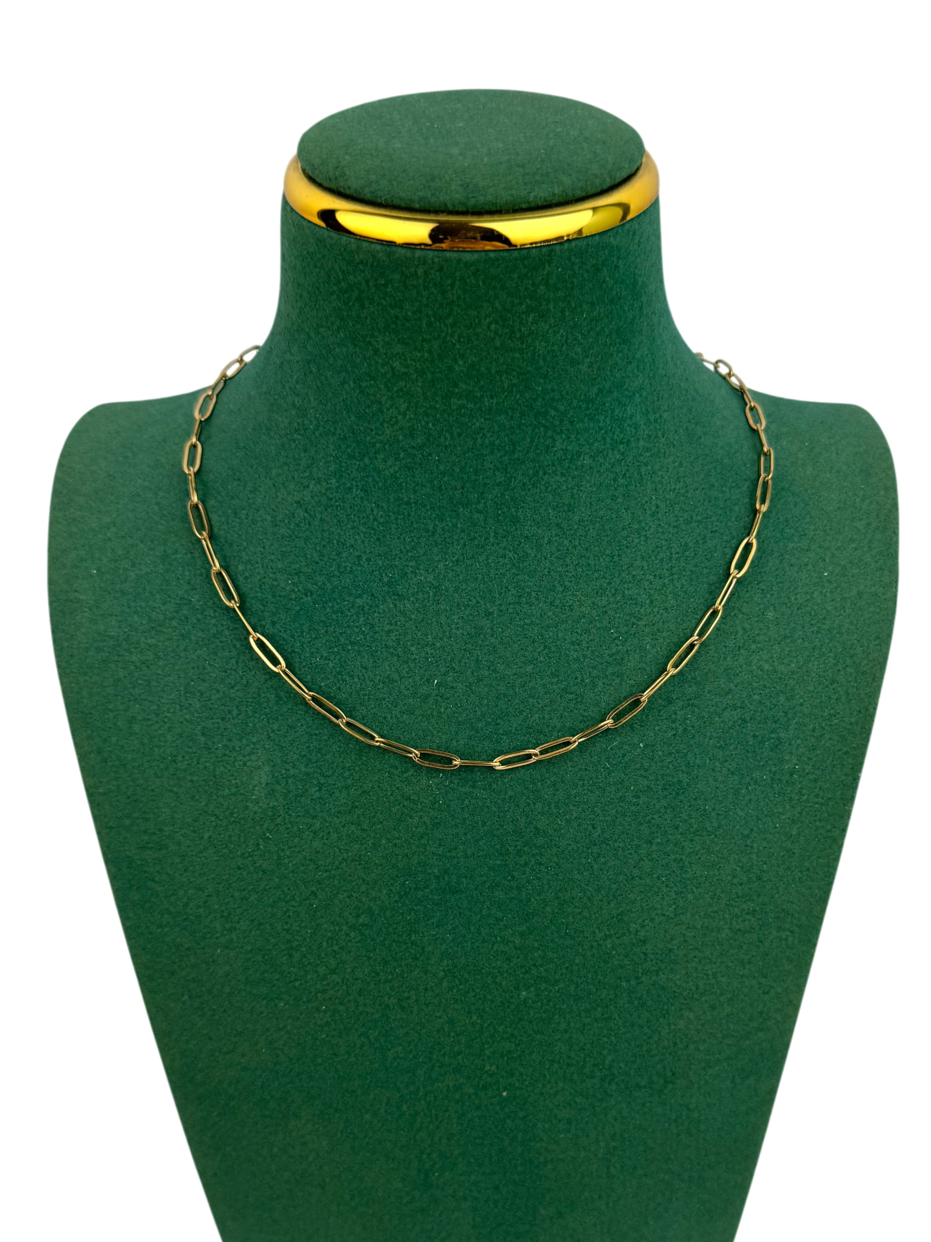 Lock Chain Stainless Steel Necklace N5881