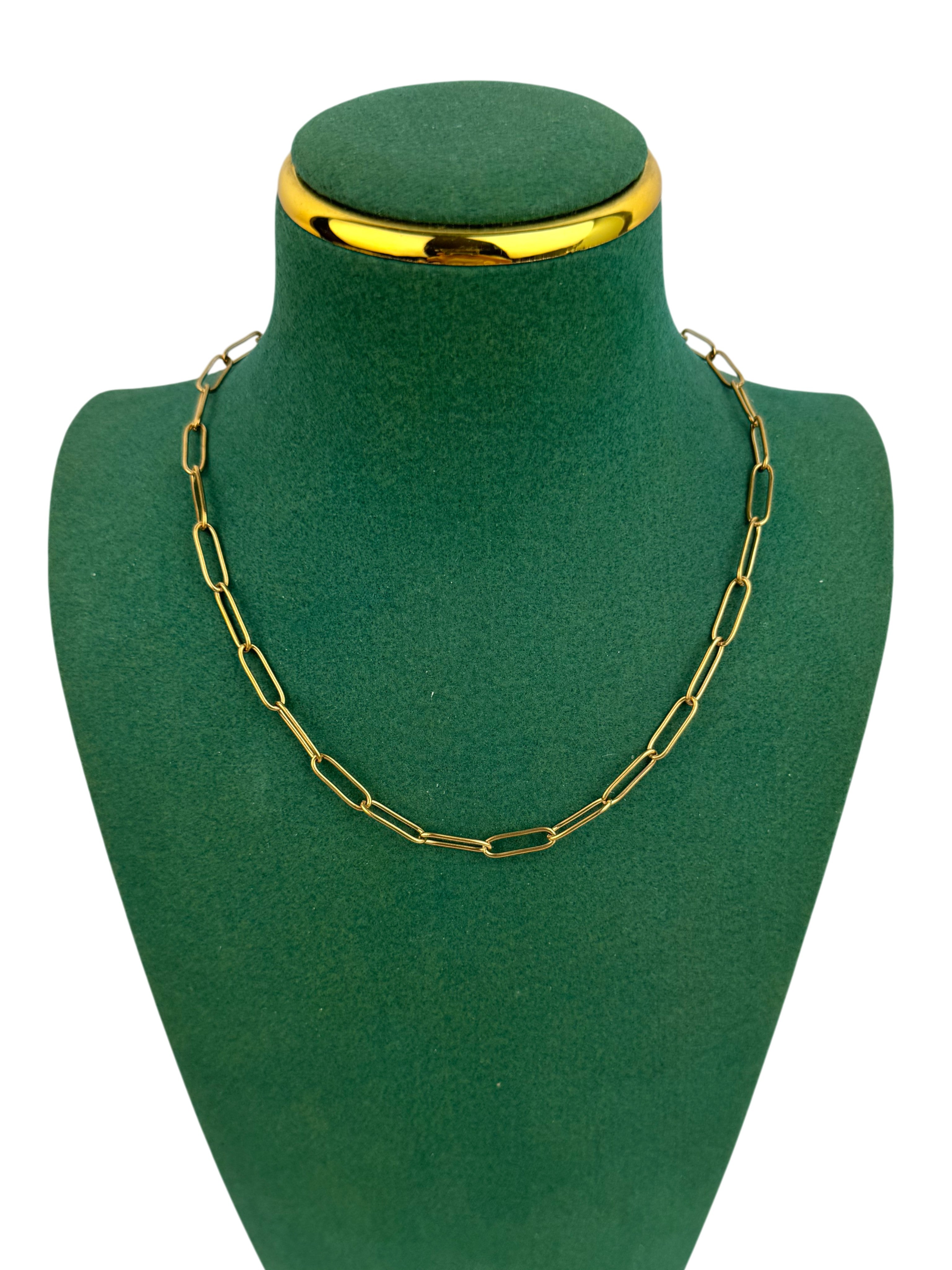 Lock Chain Stainless Steel Necklace N5882