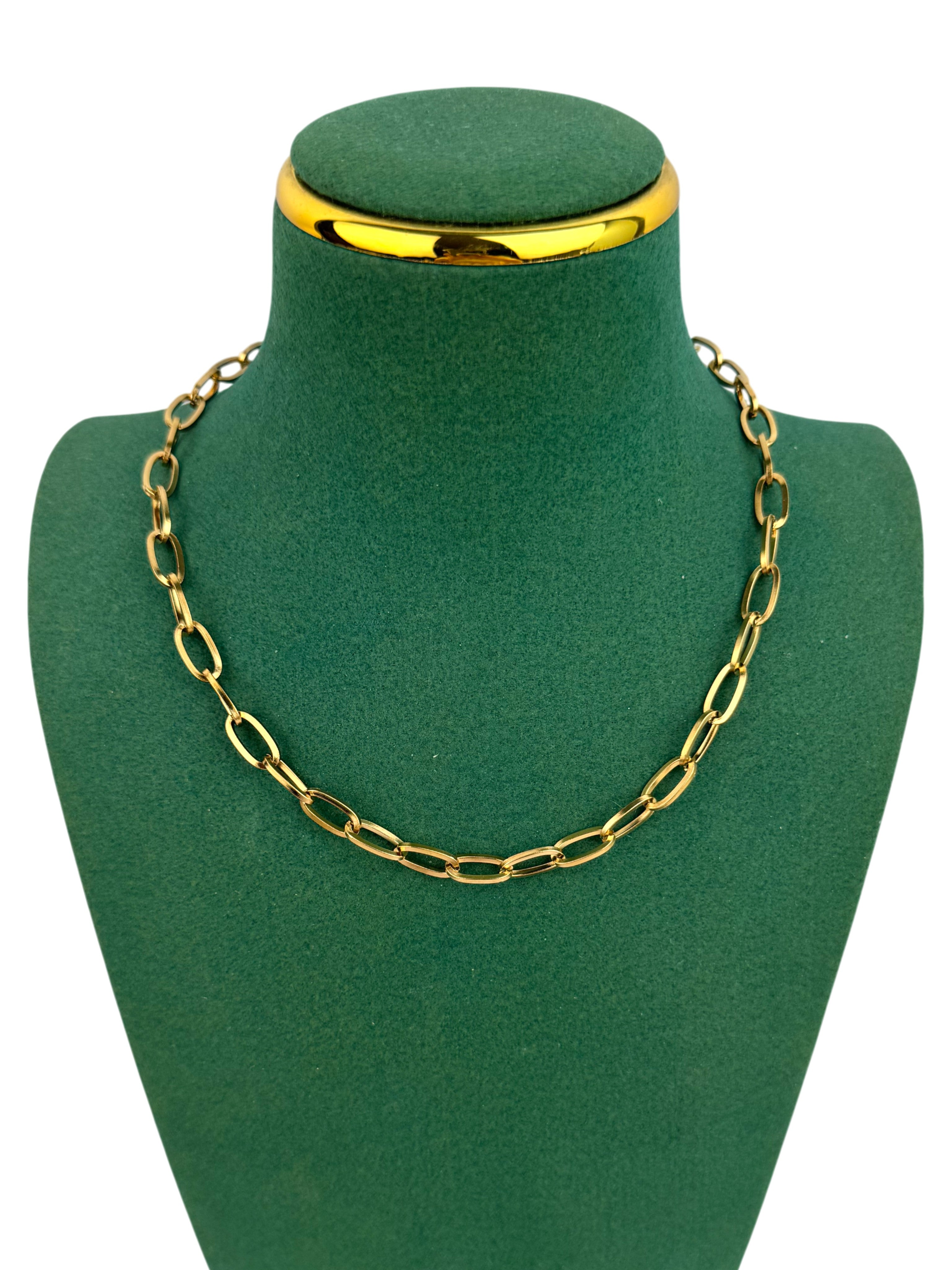 Lock Chain Stainless Steel Necklace N5898