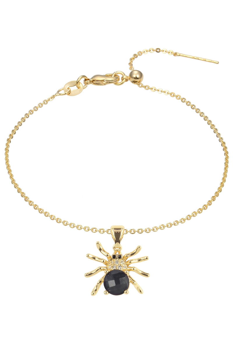 Spider Zircon Pendant For Bracelet BP0582