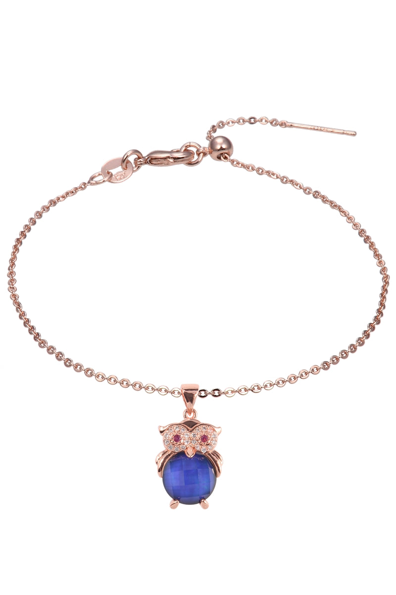 OWL Zircon Pendant For Bracelet BP0583