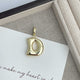 Big Alphabet Alloy Pendant P0677