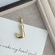 Big Alphabet Alloy Pendant P0677