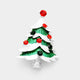 Christmas Tree Brooch P1293