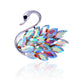 Swan Rhinestone Brooch P1313