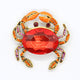 Crab Brooch P1336