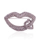 Lips Heart Brooch P1376
