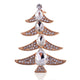 Christmas Tree Rhinestone Brooch P1432