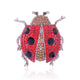 Beetle Rhinestone Brooch P1515