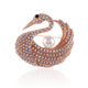 Swan Rhinestone Brooch P1544