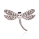 Dragonfly Rhinestone Brooch P1612