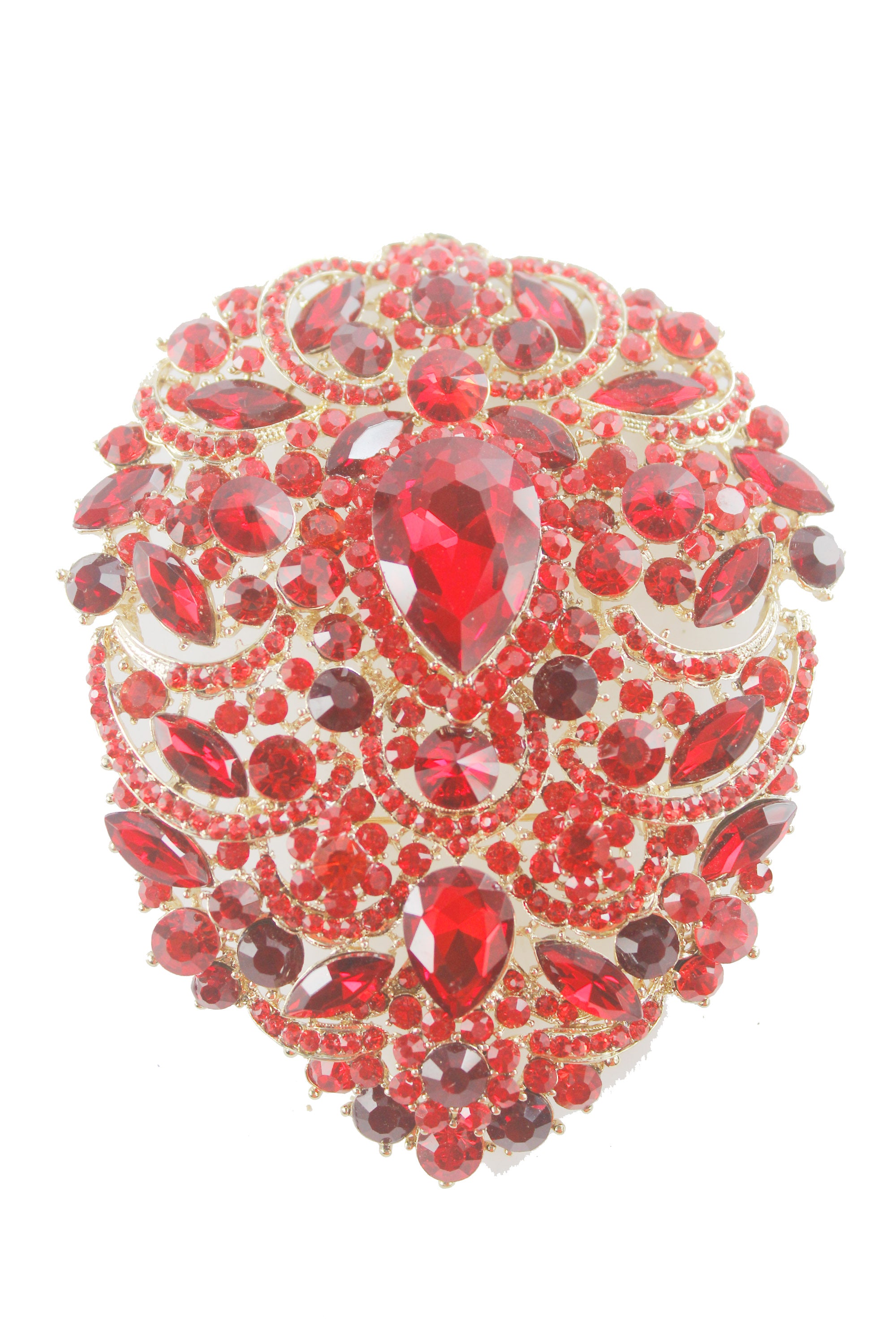 Crystal Encrusted Brooch PA3101