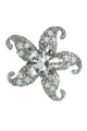 Women  Colorful Rhinestone Crystal Flower Brooches PA3121