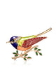 Alloy Bird Enamel Brooch PA3177