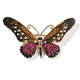 Butterfly Rhinestone Brooch PA3179