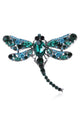 Rhinestone Dragonfly Brooch PA3211 - Small