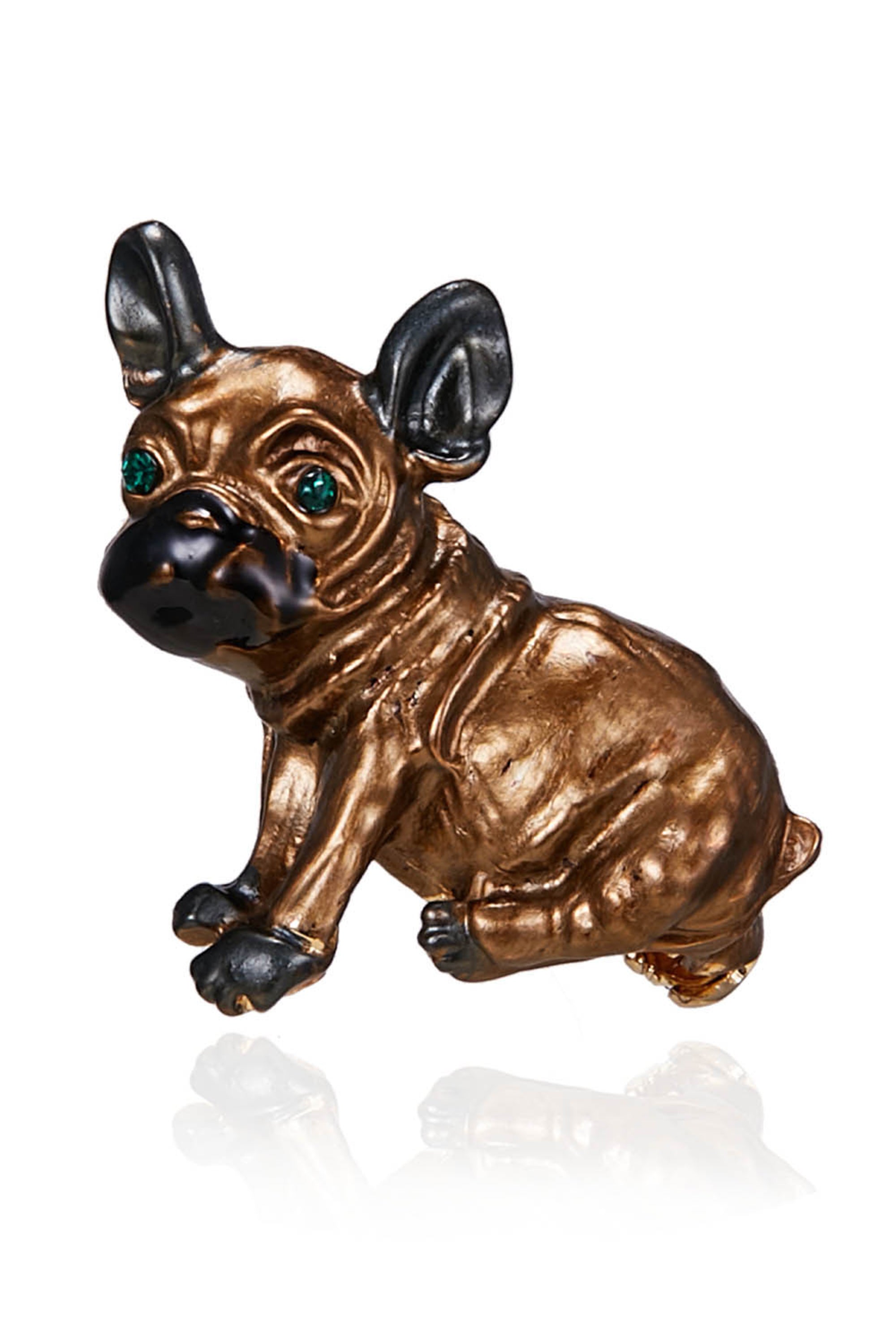 Alloy Pug Brooch PA3247
