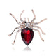 Spider Alloy Rhinestone Brooch PA3294