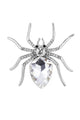 Spider Alloy Rhinestone Brooch PA3294