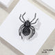 Broche de araña con diamantes de imitación PA3356