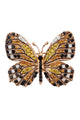 Broche de mariposa con diamantes de imitación PA3403