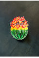 Cactus Rhinestone Brooch PA3454