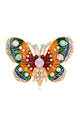 Multicolor Butterfly Brooch PA3635