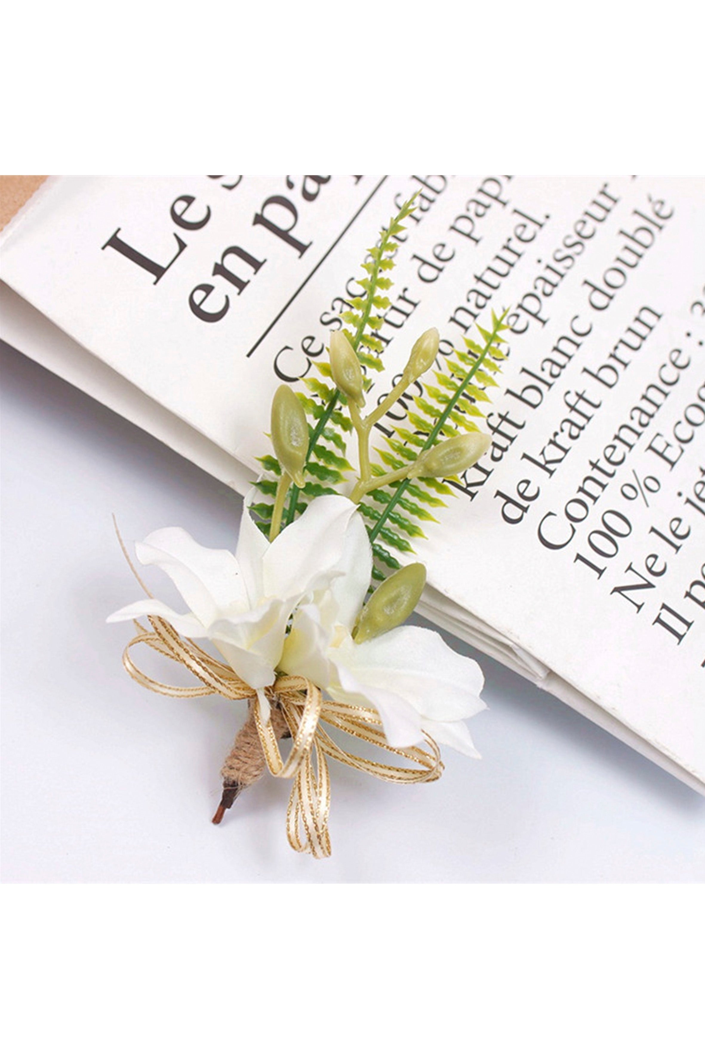 Broche de franela floral PA3712