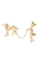 Lady Dog Alloy Brooch PA3782