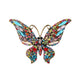 Butterfly Rhinestone Brooch PA3796